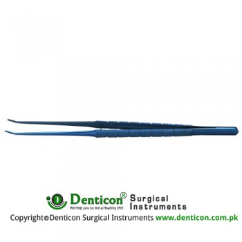 DeBakey Vascular Forcep Round Handle  Straight,1.0mm atraumatic Tip, 15cm Straight,1.0mm atraumatic Tip, 20cm Straight,1.0mm atraumatic Tip, 24cm Angled, 1.2mm Tips, 21cm